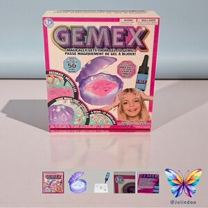 NWT Magically Creation Gel to Jems Shell Hair Jewels for kids from Gemex.